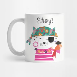 Cute kitty pirate Mug